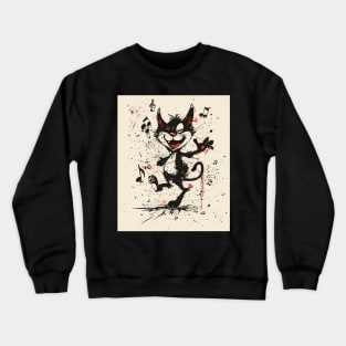 Felix The Cat Collectibles Crewneck Sweatshirt